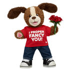 Online Exclusive Playful Pup Stuffed Animal Fancy You Gift Set with Roses - Build-A-Bear Workshop®